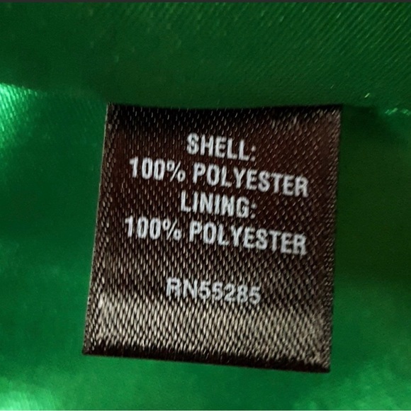 NWOT Express Women’s Zippered Moto Rain Jacket Emerald GREEN 🍀 SZ Small - Picture 11 of 12